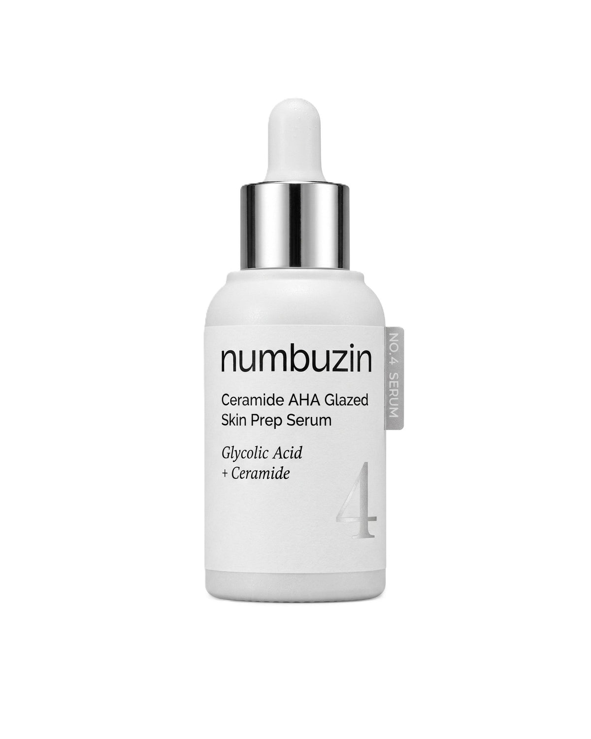 No.4 Ceramide AHA Glazed Skin Prep Serum 30ml