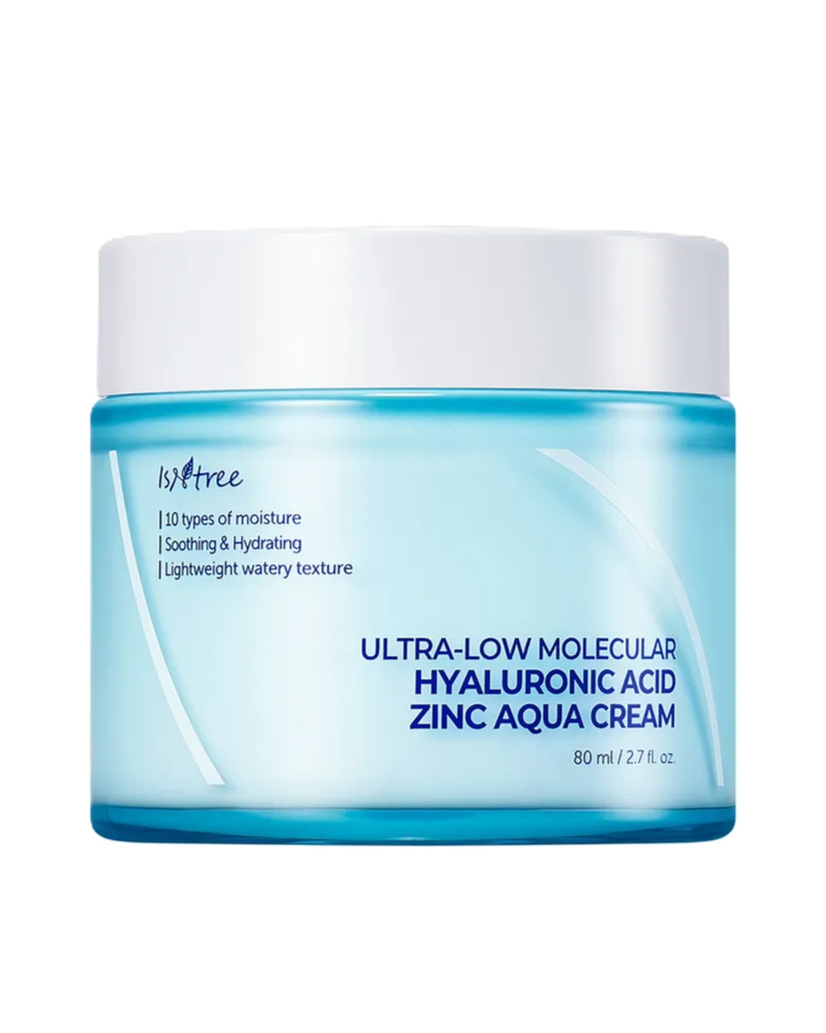 Ultra-Low Molecular Hyaluronic Acid Zinc Aqua Cream 80ml