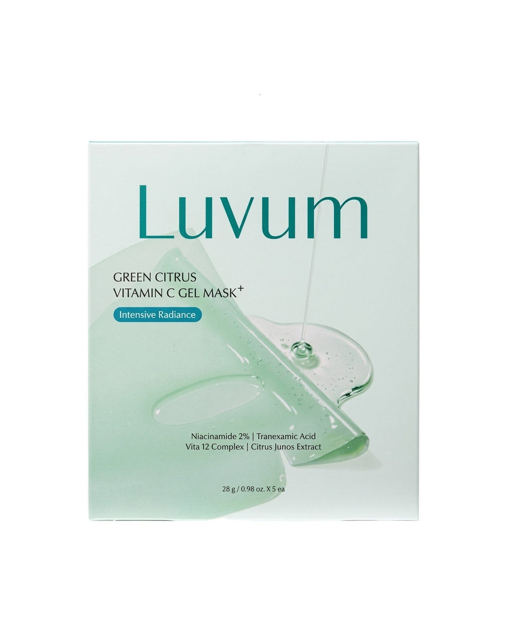Green Citrus Vitamin C Mask 28g 5 Sheets