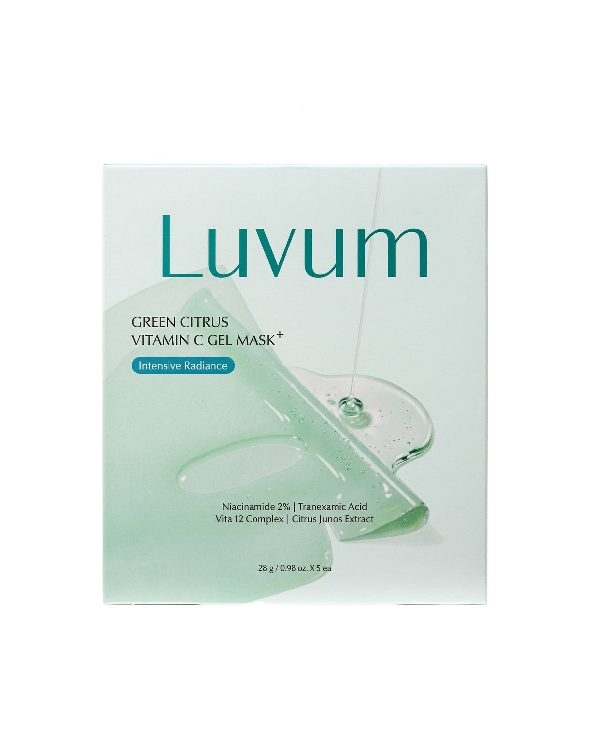 Green Citrus Vitamin C Mask 28g 5 Sheets
