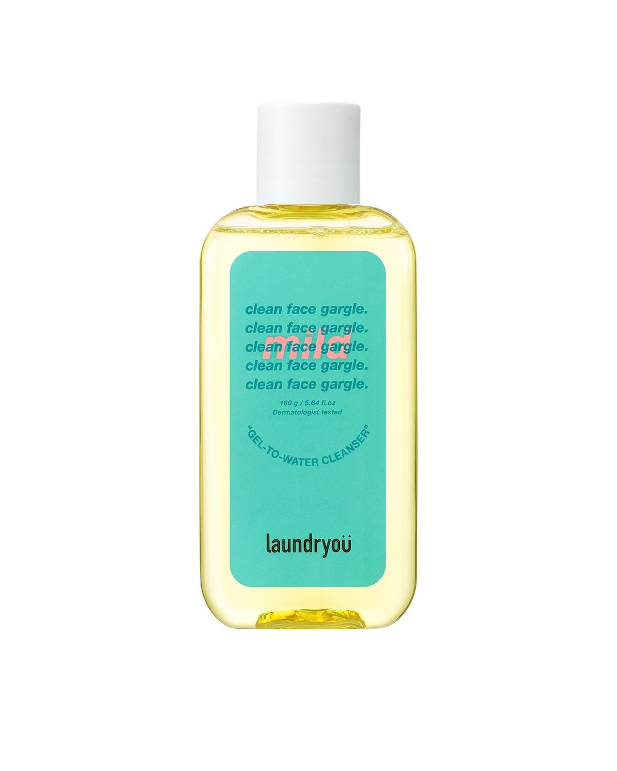 Clean Face Gargle Gel-to-Foam Cleanser Mild 160g