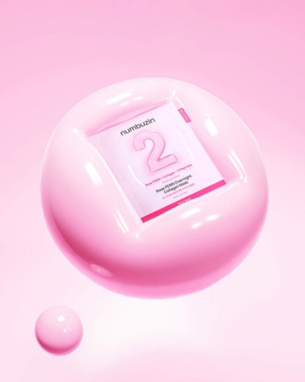 No.2 Rose PDRN Overnight Collagen Mask 37g (4ea)
