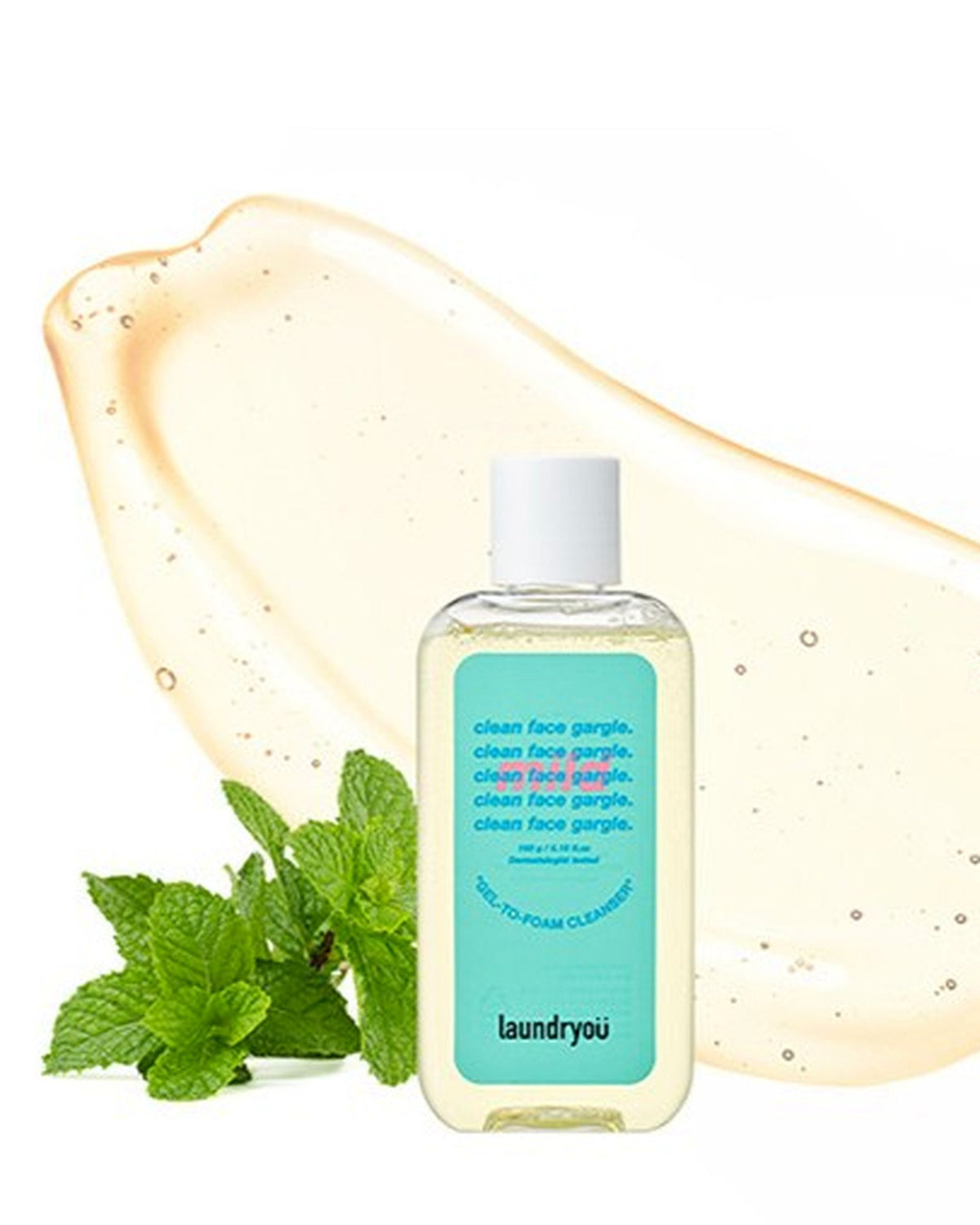 Clean Face Gargle Gel-to-Foam Cleanser Mild 160g