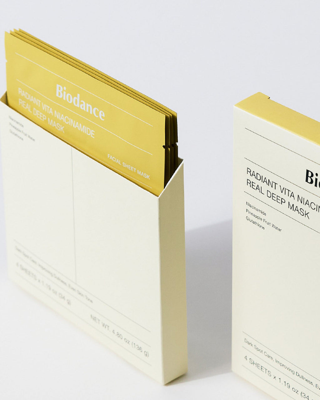 Radiant Vita Niacinamide Real Deep Mask 34g x 4pc