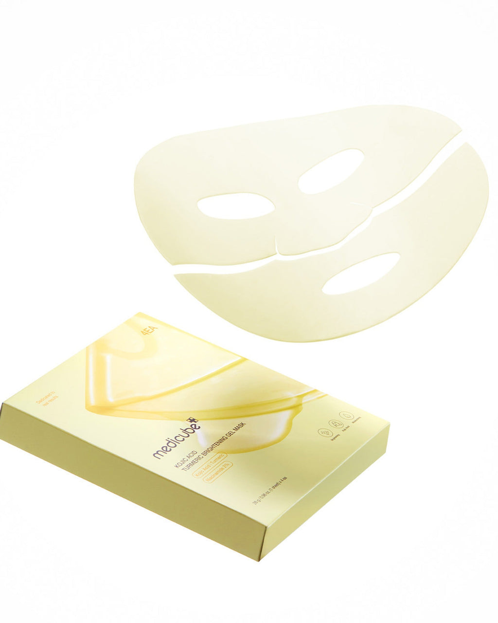 Kojic Acid Turmeric Brightening Gel Mask 28g*4pc