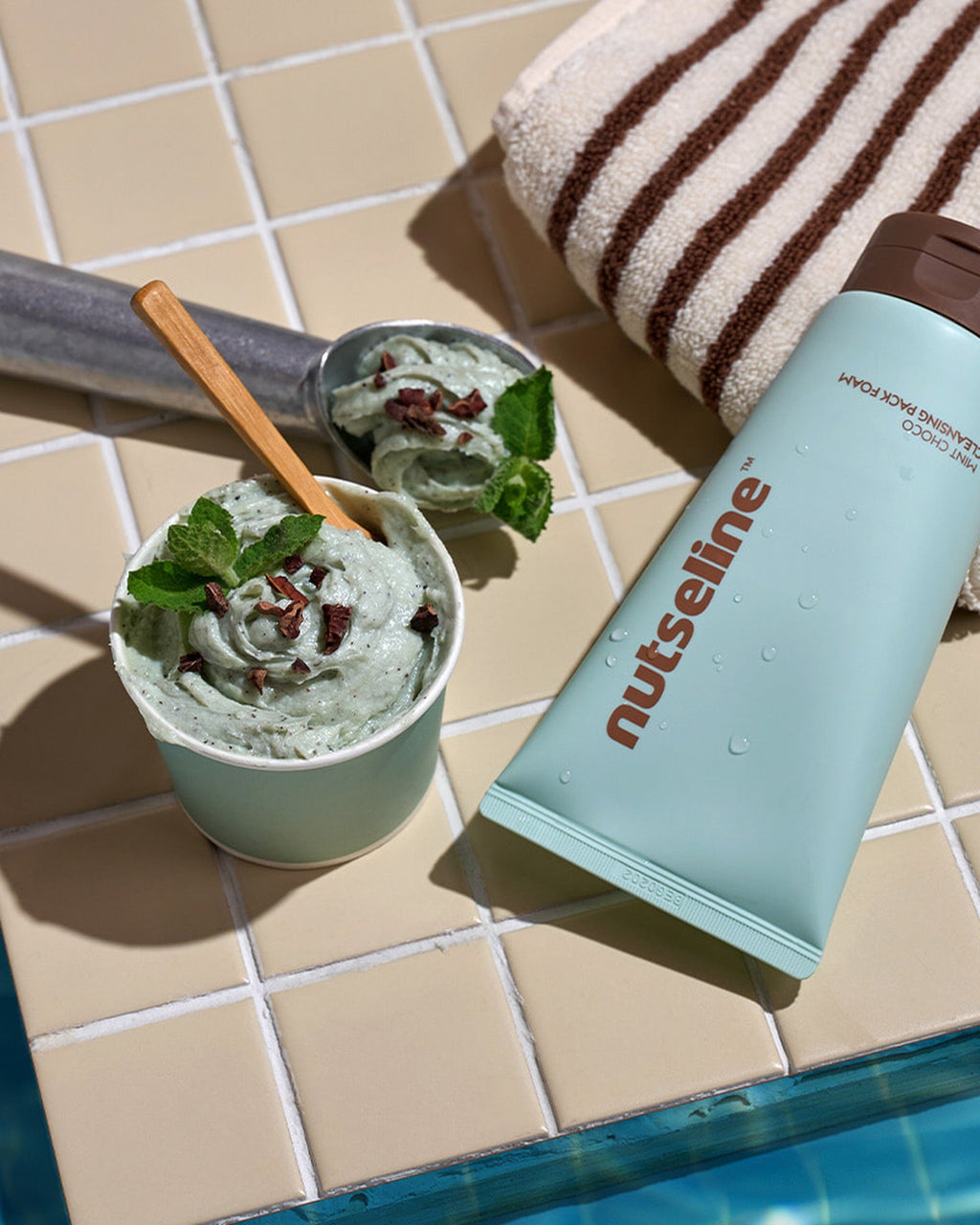 Mint Choco Cleansing Pack Foam 130g