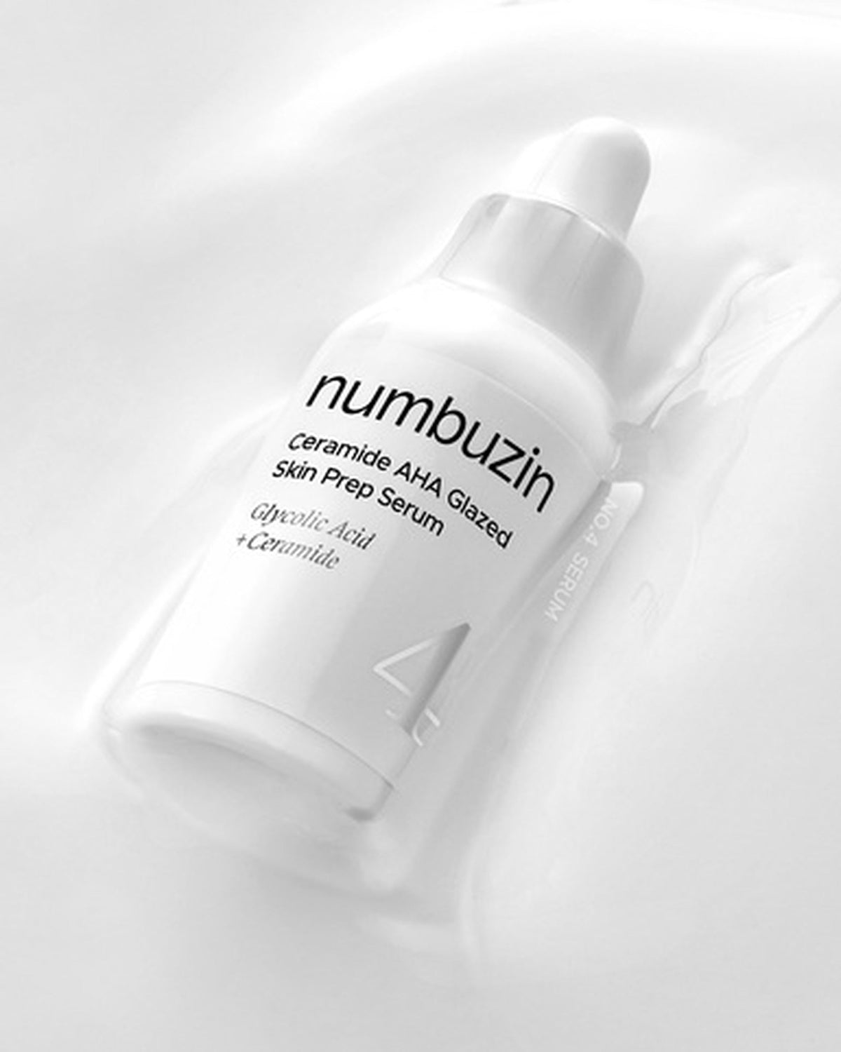 No.4 Ceramide AHA Glazed Skin Prep Serum 30ml