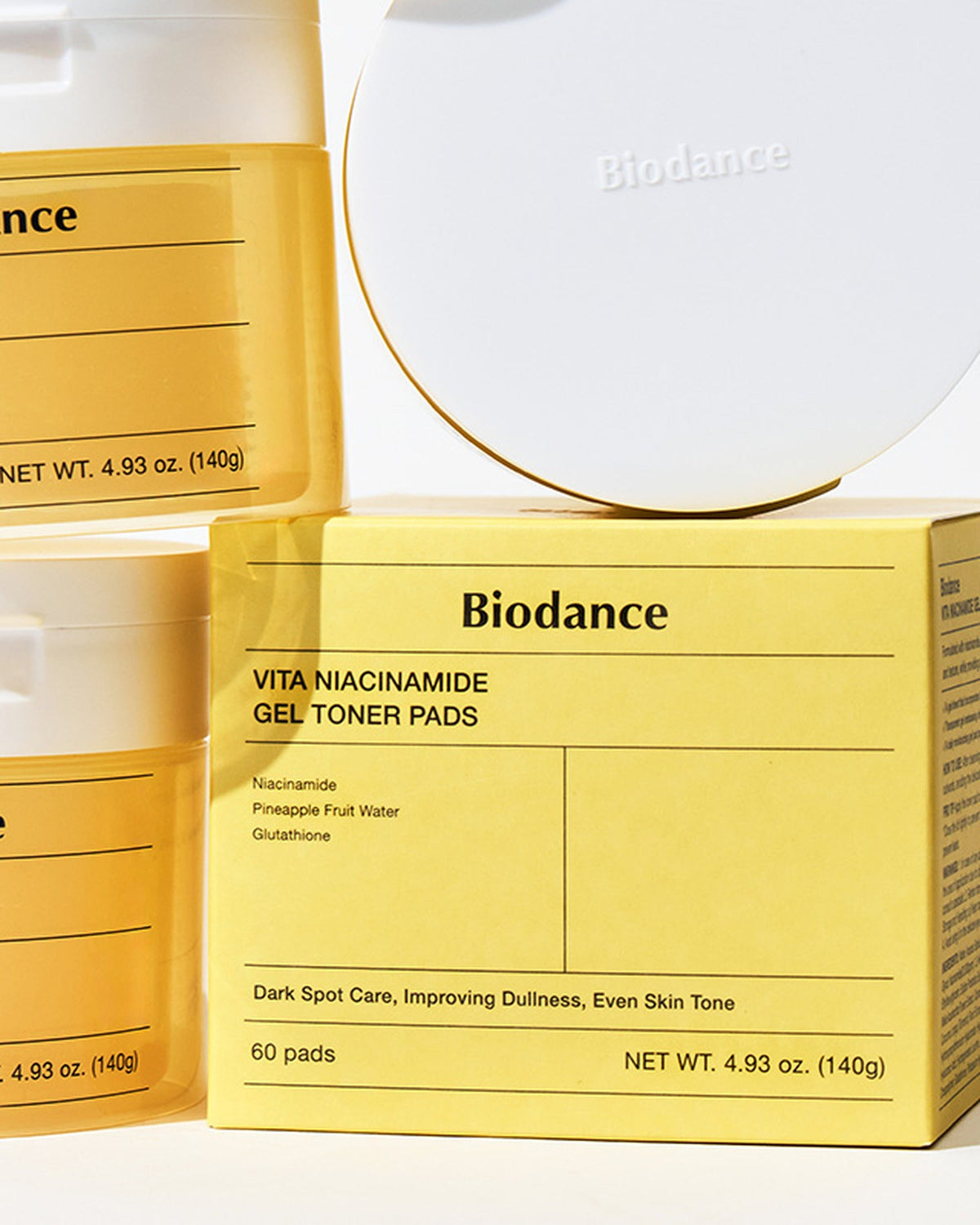 Radiant Vita Niacinamide Gel Toner Pads 60pc