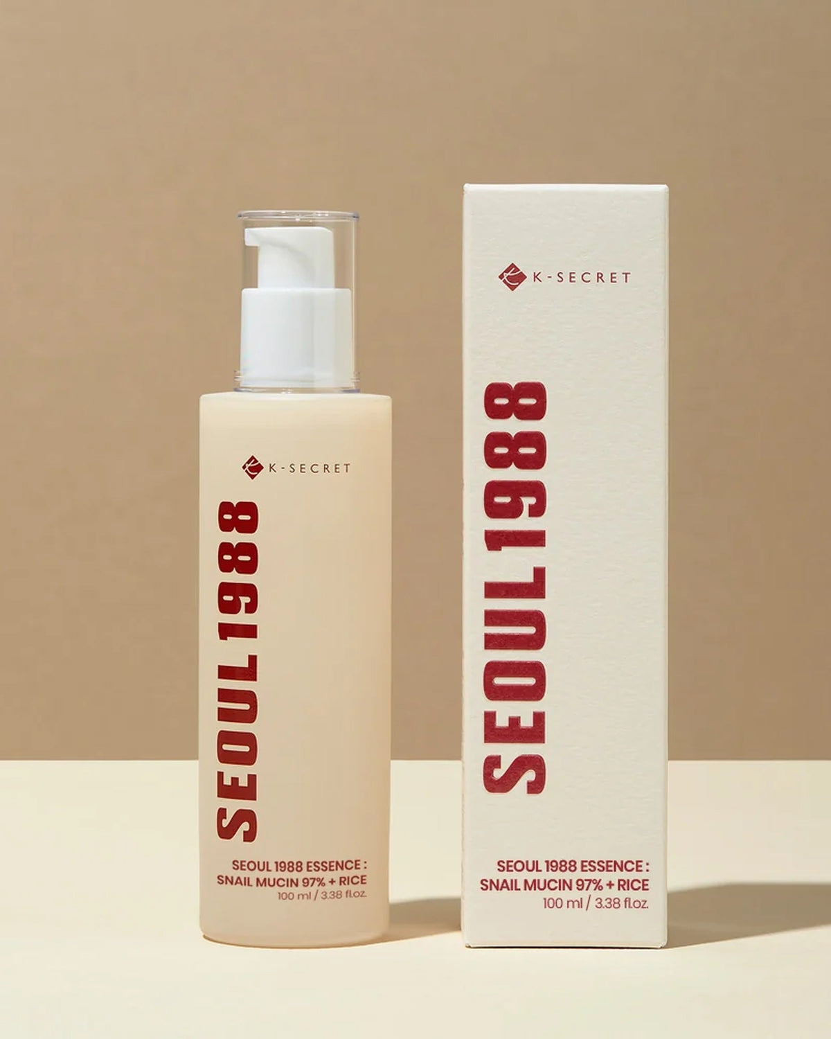 SEOUL 1988 Essence : Snail Mucin 97% + Rice 100ml