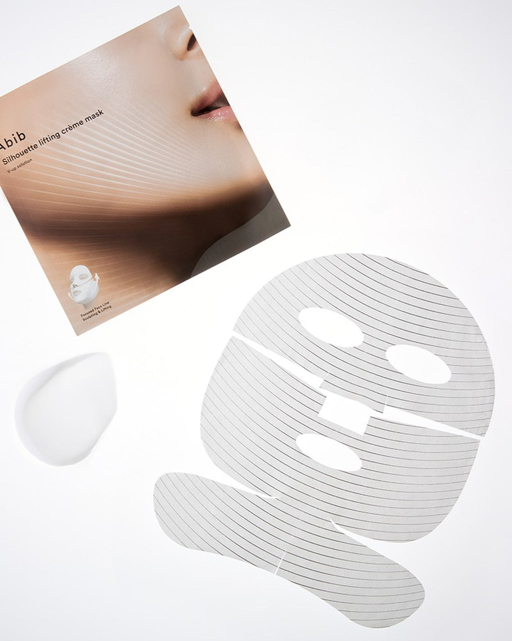 Silhouette lifting creme mask V-up solution 4p
