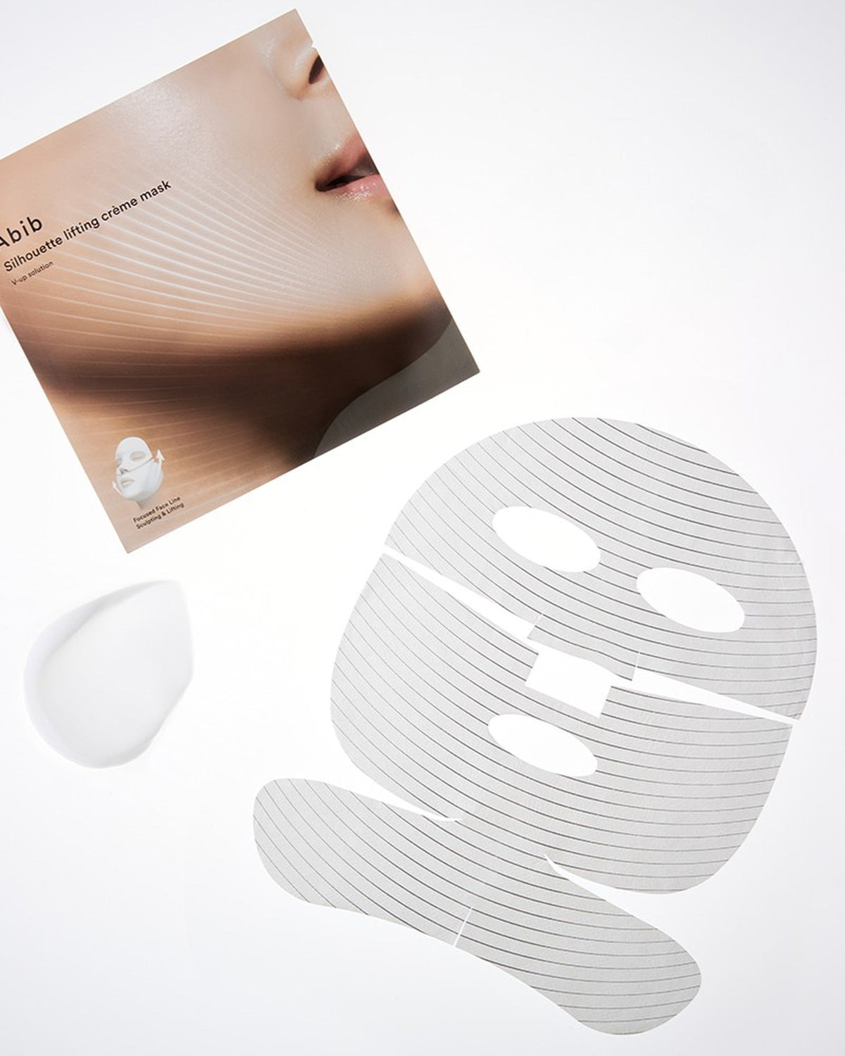 Silhouette lifting creme mask V-up solution 4p