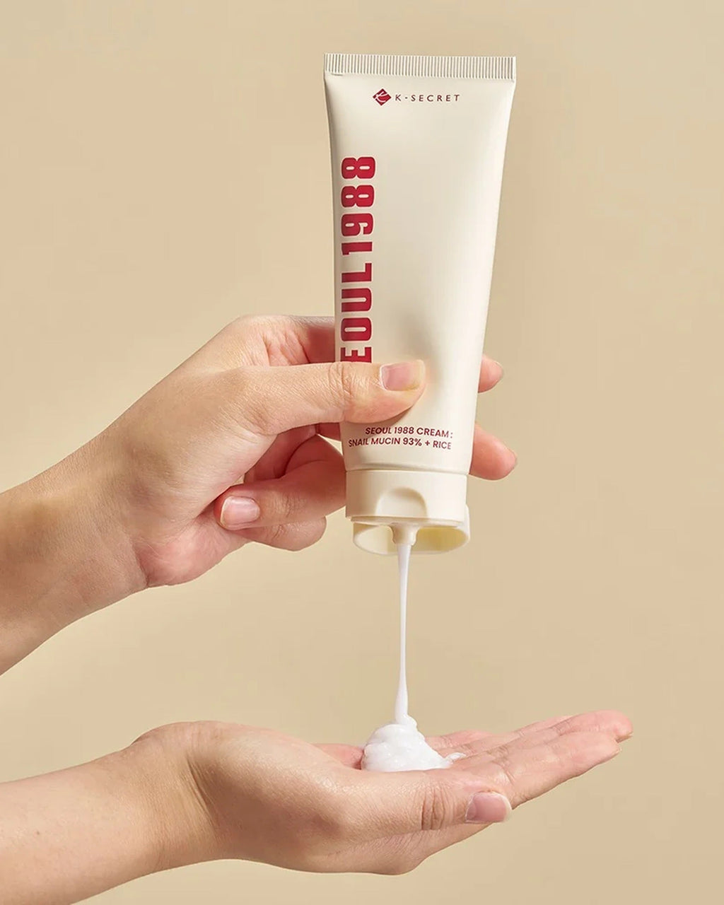 SEOUL 1988 Cream : Snail Mucin 93% + Rice 100ml