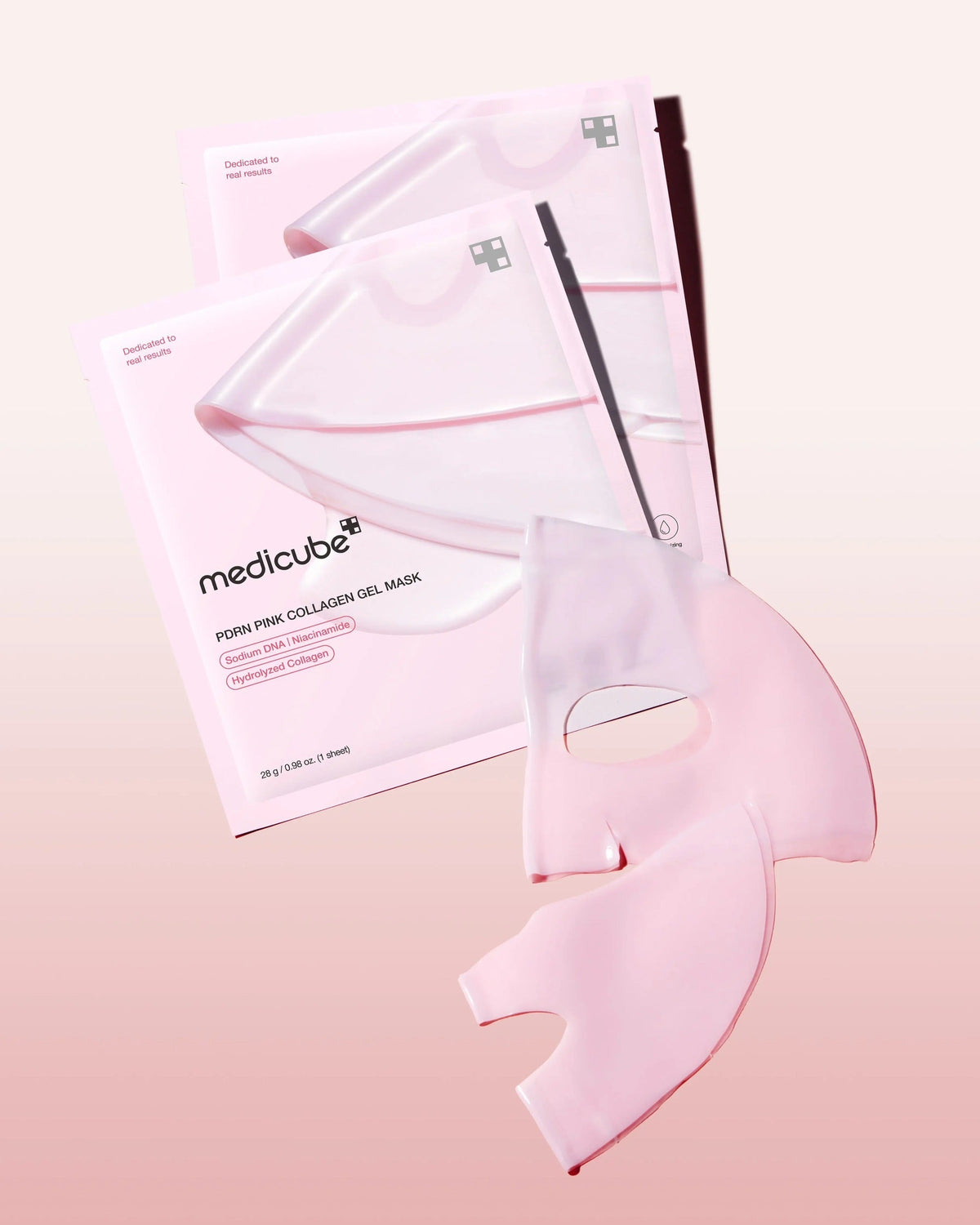 Salmon PDRN Pink Collagen Jelly Gel Mask 28g*4pc