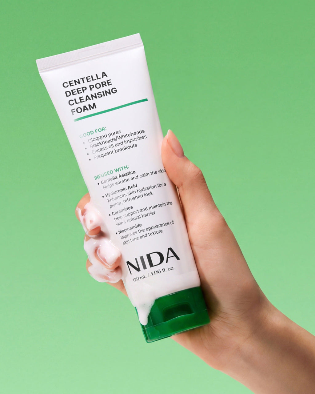 Centella Deep Pore Cleansing Foam 120ml