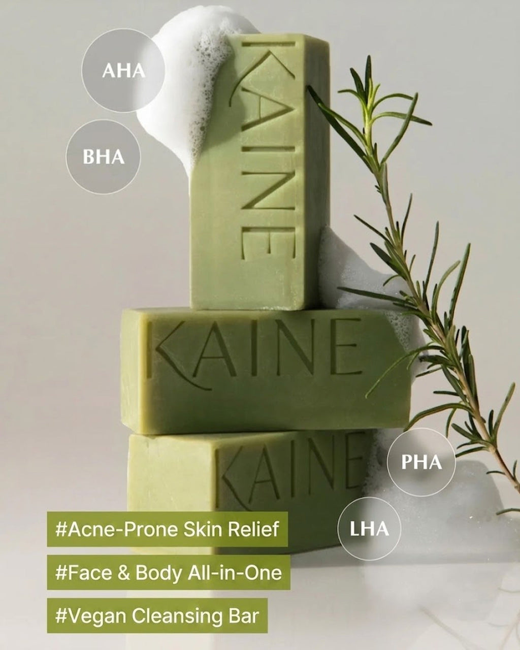 Rosemary Low pH Cleansing Bar 100g