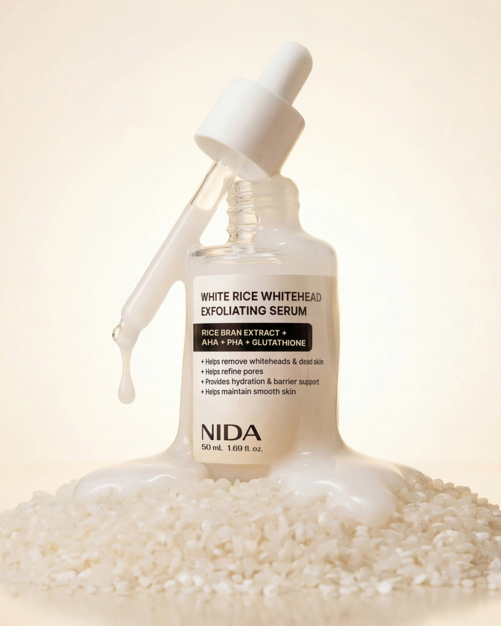 White Rice Whitehead Exfoliating Serum 50ml