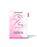 No.2 Rose PDRN Collagen Plumping Sheet Mask 33ml (1ea)