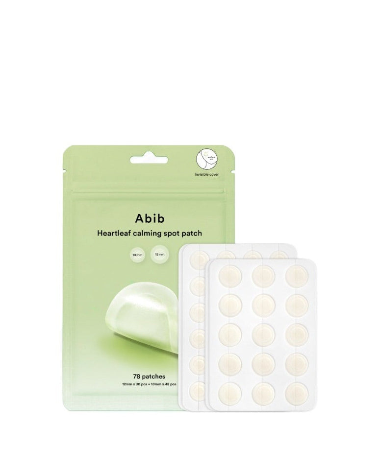 Heartleaf Spot Pad Calming Touch (10mm(24p) 2sheets, 12mm(15p) 2sheets)