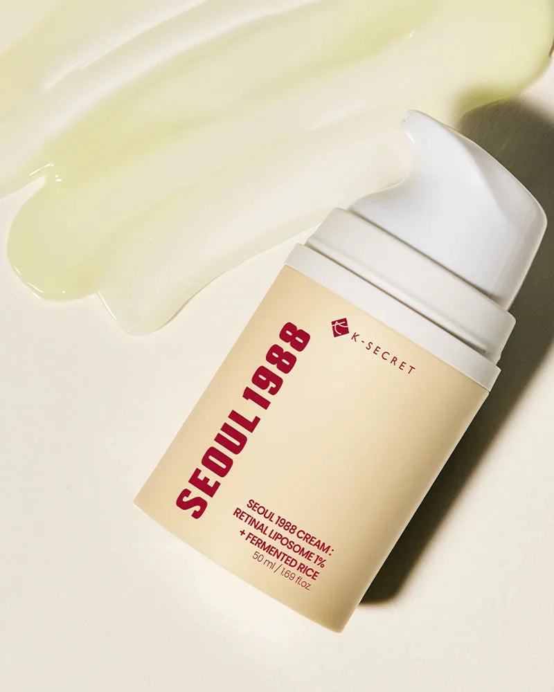 SEOUL 1988 Cream: Retinal Liposome 1% + Fermented Rice 50ml
