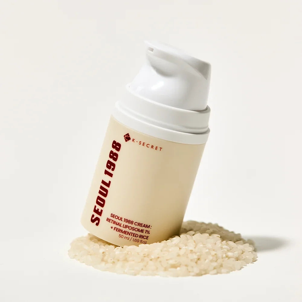 SEOUL 1988 Cream: Retinal Liposome 1% + Fermented Rice 50ml