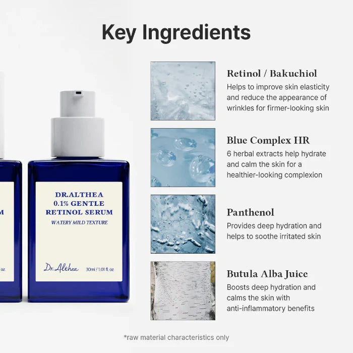 0.1% Gentle Retinol Serum 30ml