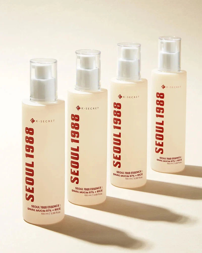 SEOUL 1988 Essence : Snail Mucin 97% + Rice 100ml