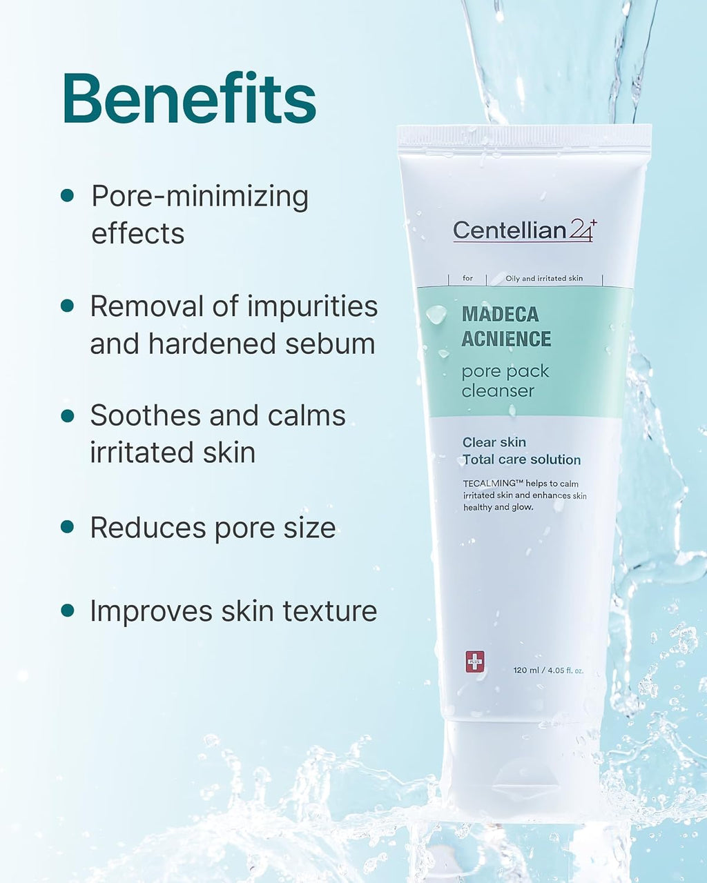Madeca Acnience Pore Pack Cleanser 120ml