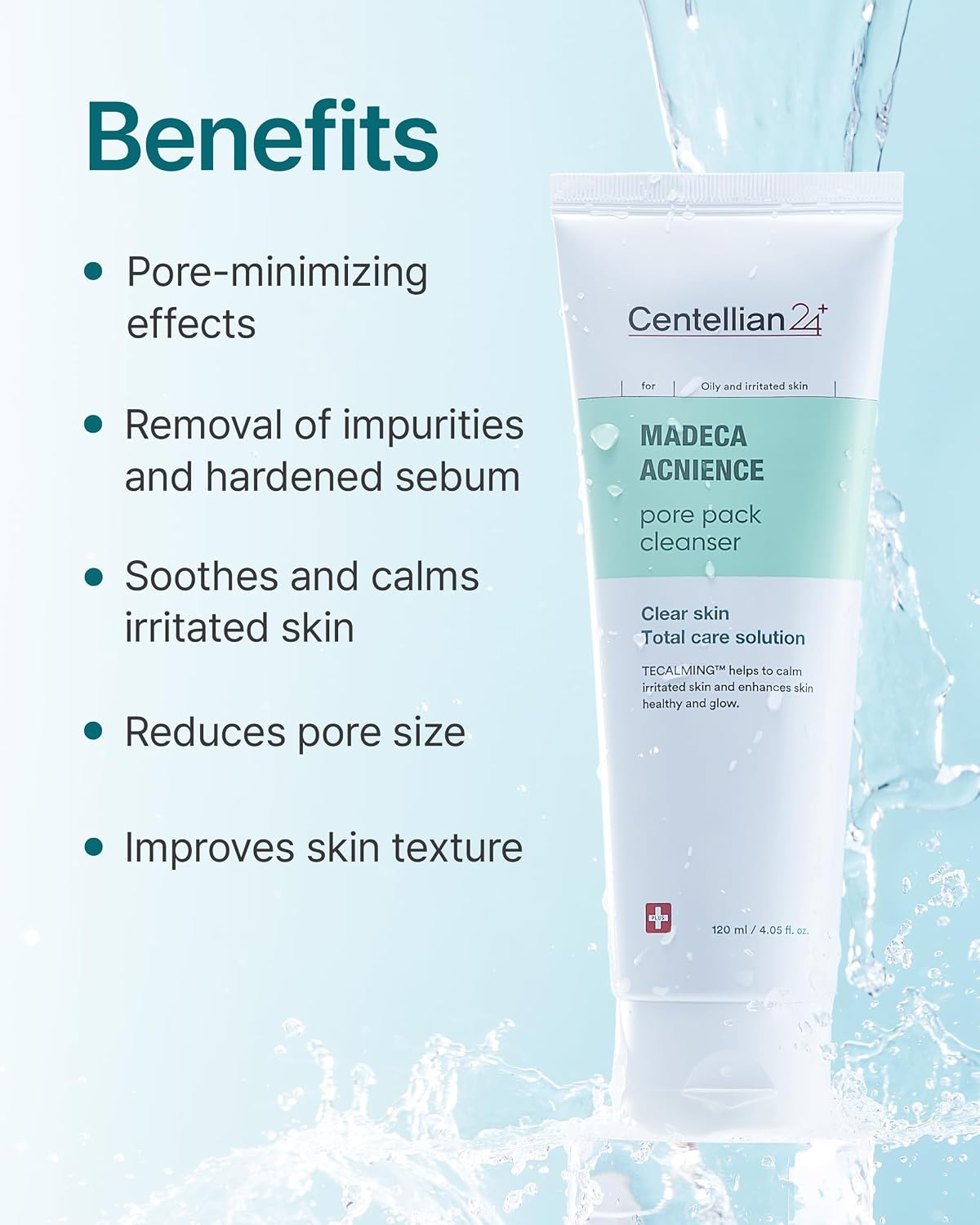 Madeca Acnience Pore Pack Cleanser 120ml