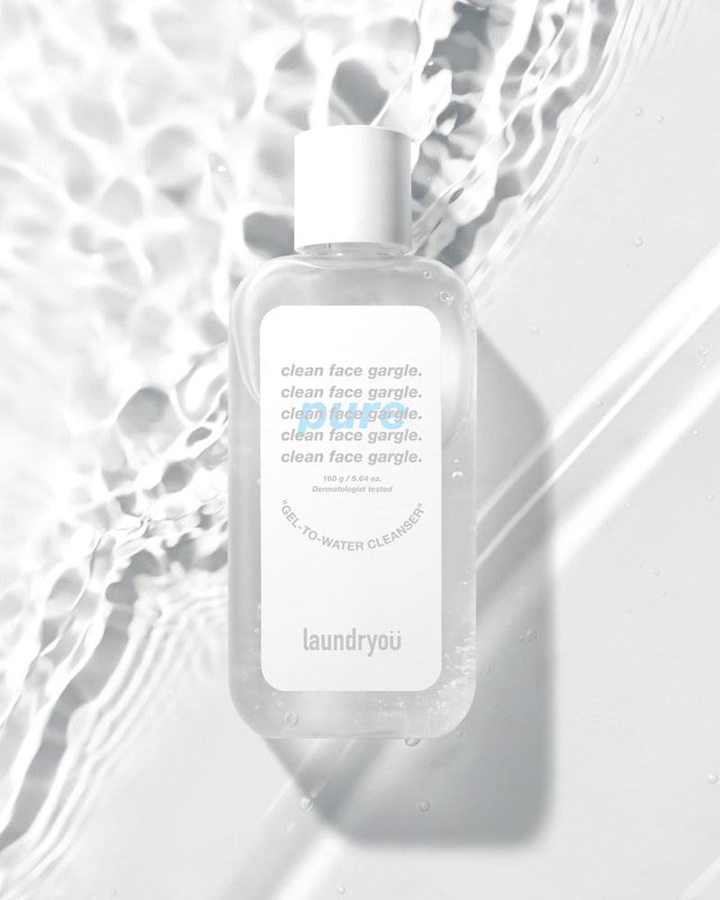 Clean Face Gargle Gel To Water Cleanser Pure 160g