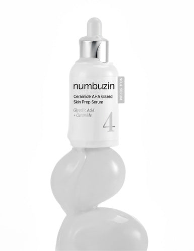No.4 Ceramide AHA Glazed Skin Prep Serum 30ml