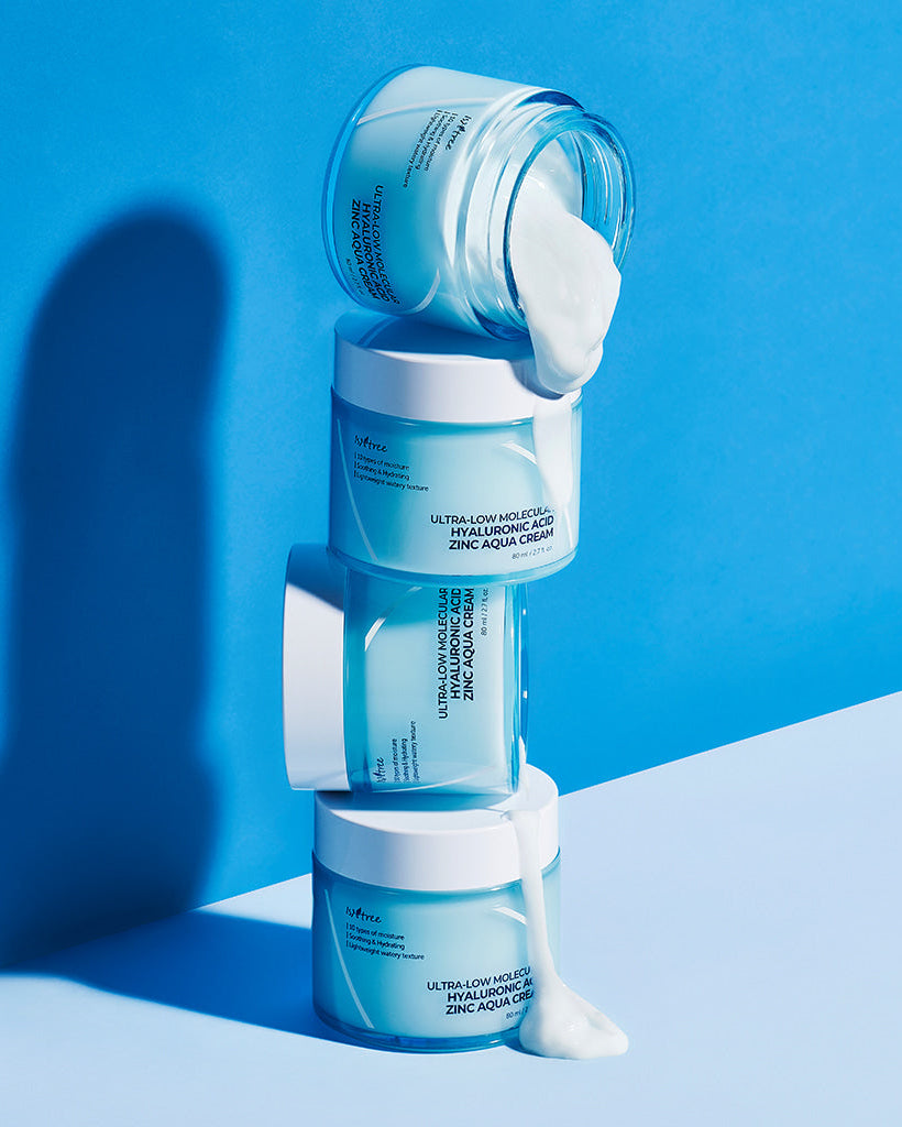 Ultra-Low Molecular Hyaluronic Acid Zinc Aqua Cream 80ml